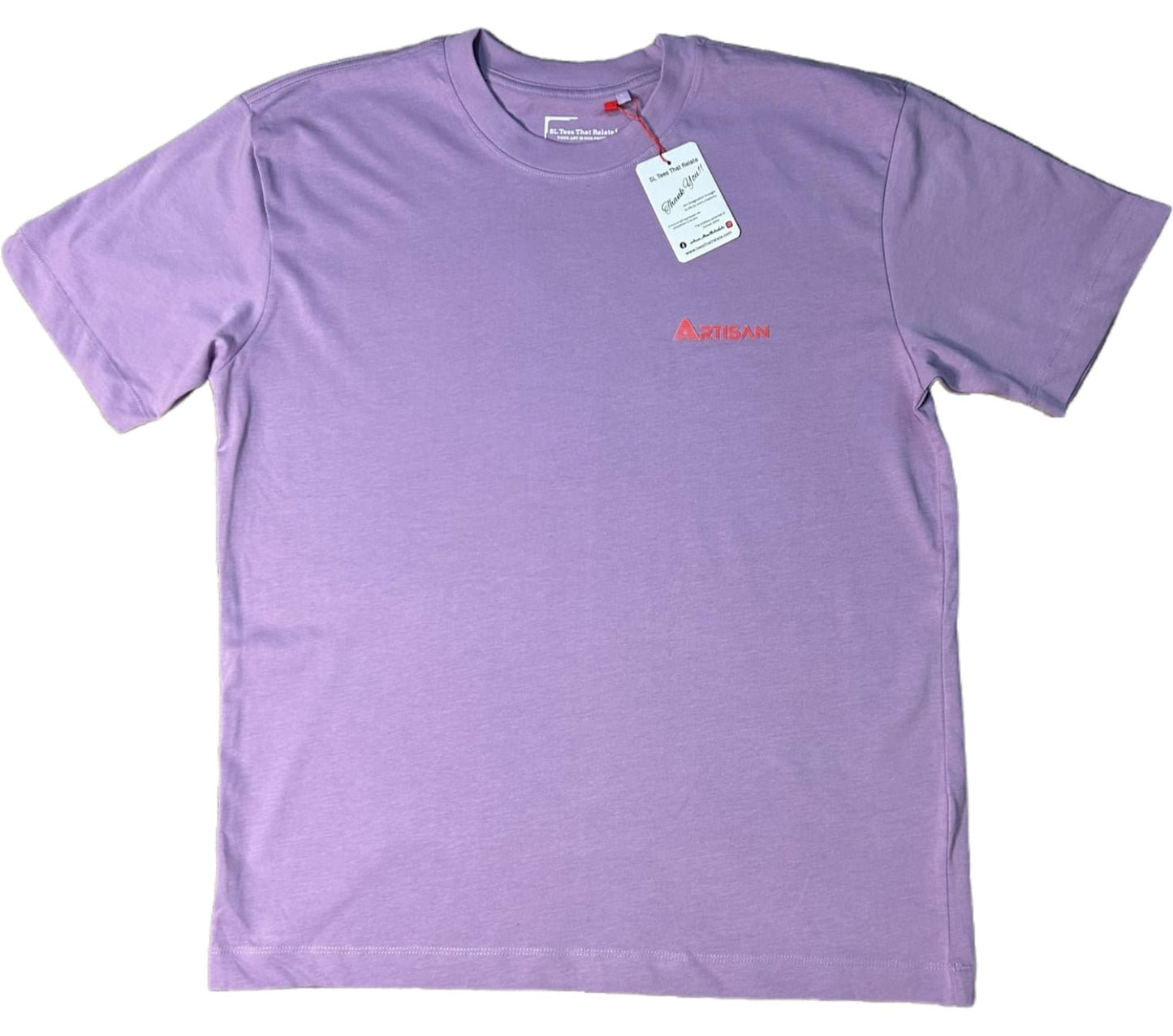 Lavender Oversize Heavyweight Tee