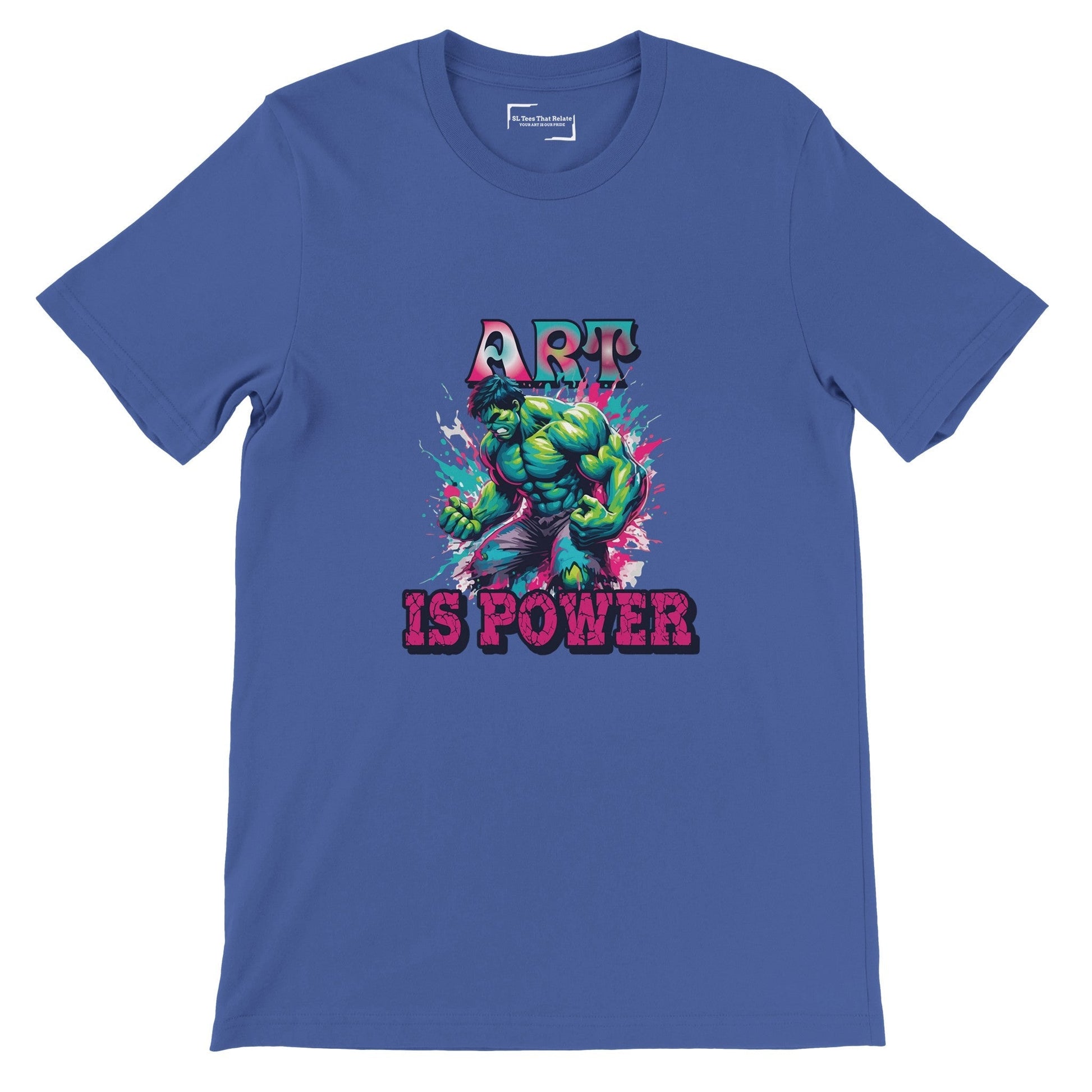 Art is Power T-shirt for DTG Printing | Soft & Eco-friendly