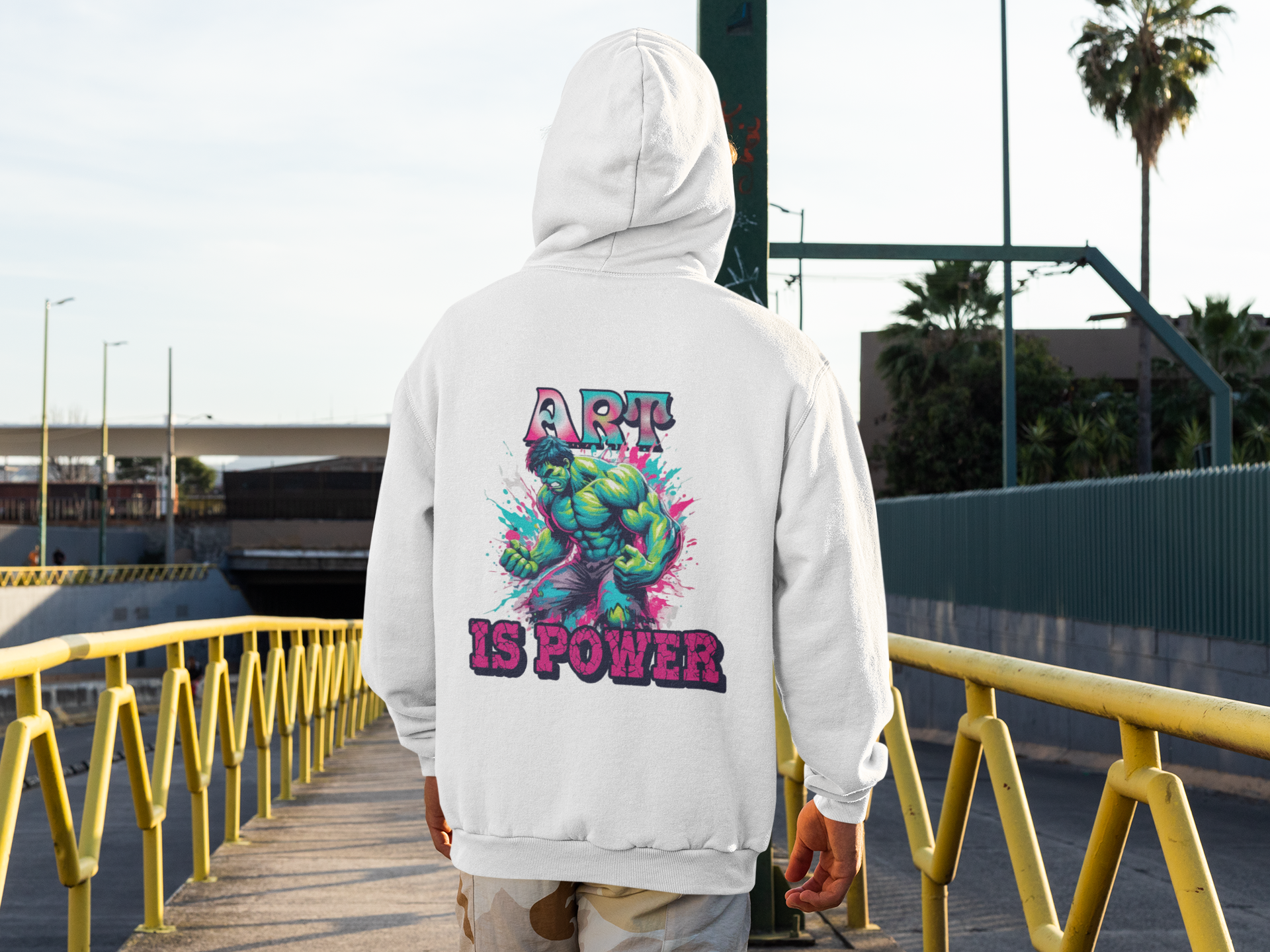  Art is Power Hoodie for Comfort and Style