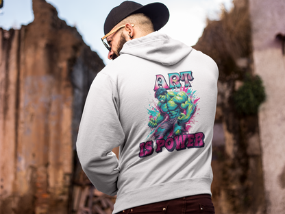  Art is Power Hoodie for Comfort and Style